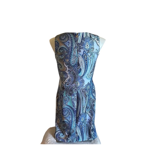 NEW Tommy Hilfiger women’s paisley bodycon dress - size 8 - Picture 3 of 5